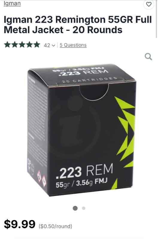 223/556 AMMO