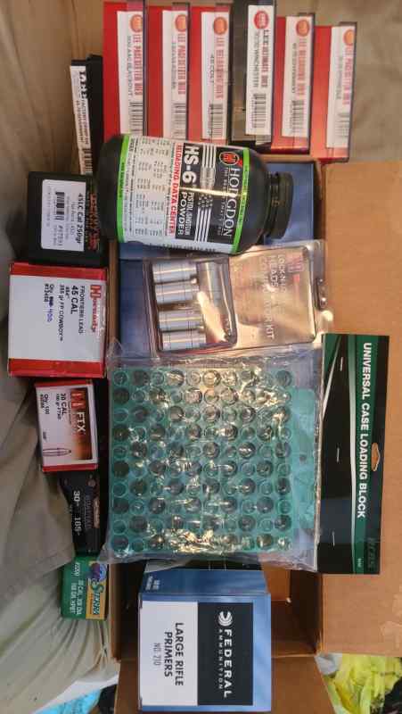 All new reloading equipment