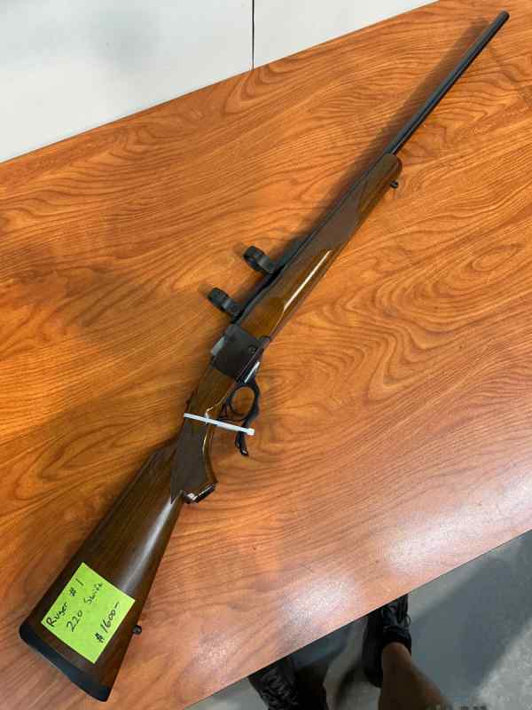 (3) Ruger No.1 rifles