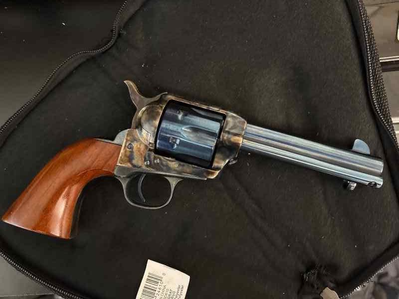 Uberti Cattleman (never been fired) bought new.