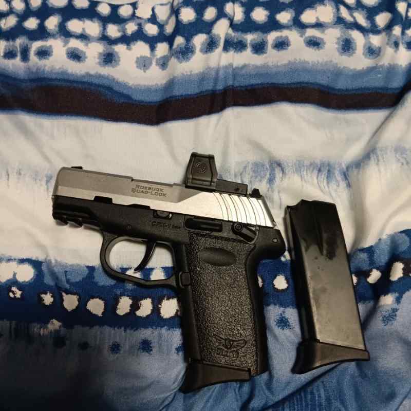 Sccy cpx1 gen 3 9mm optic ready with sig red dot