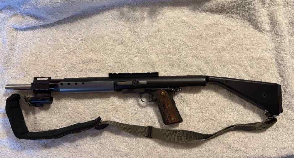 1911 carbine upper 45 acp / 1911 RIA 45acp