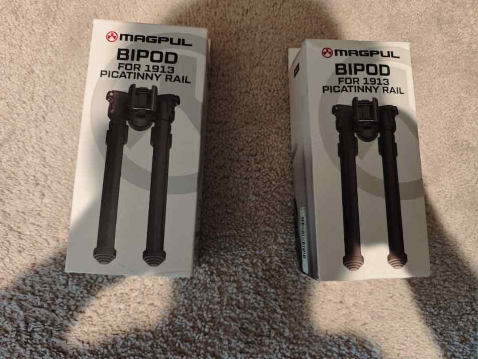 Magpul bipod for 1913 picatinny rail