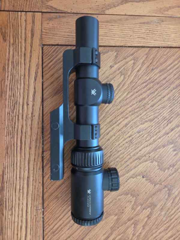 Vortex Crossfire II 1-4x24 LPVO with mount